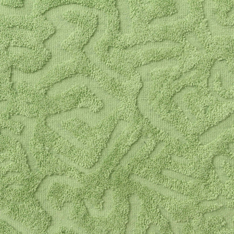 Light Green Tone-on-Tone French Terry, Cotton