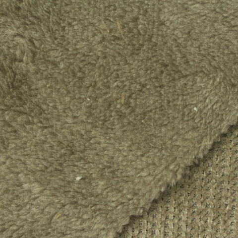 Khaki Ribbed Chenille, Polyester