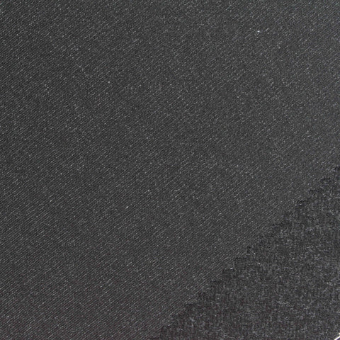 Dark Grey Marl Ponte Knit, Viscose-Poly, 400 gsm