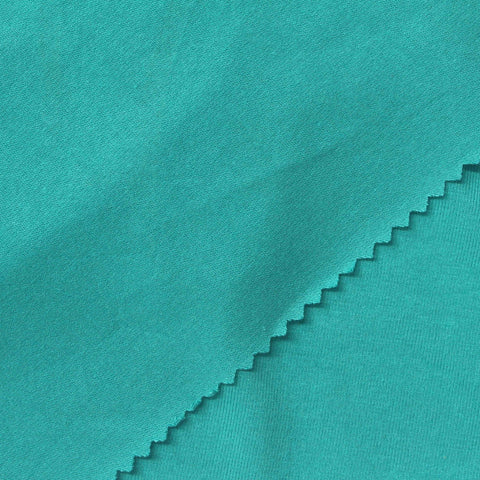 Teal Jersey Knit, Viscose