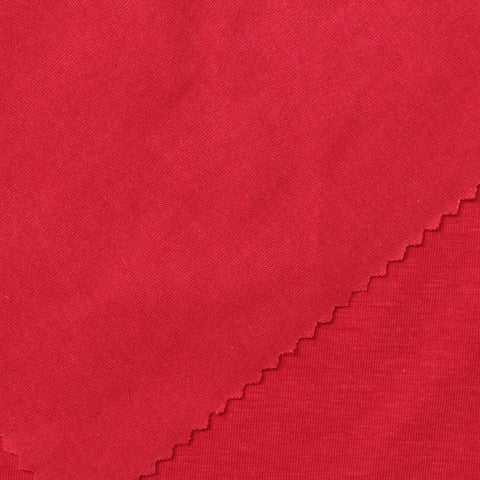 Jersey Knit Fabric, 180 gsm, 170 cm — Red