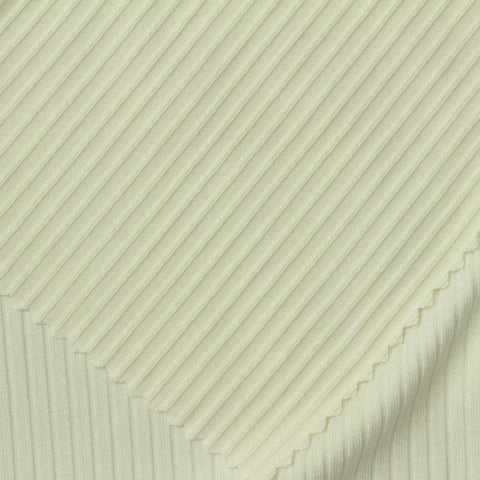 Pale Sage Rib Knit, Viscose