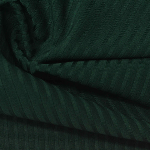 Dark Green Rib Knit, Polyester