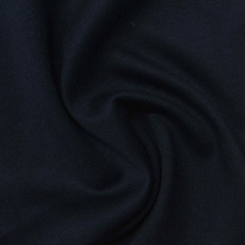 100% Cotton Interlock Knit Fabric, 248 gsm, 166 cm — Navy