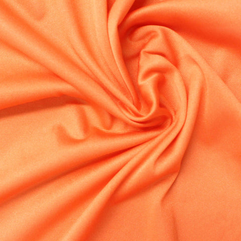 100% Polyester Jersey Knit Fabric, 80 gsm, 170 cm — Orange