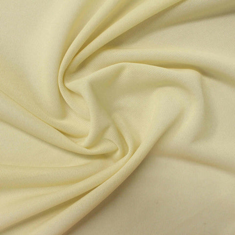 100% Polyester Jersey Knit Fabric, 95 gsm, 175 cm — Beige