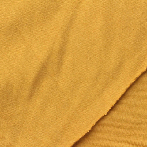 Cotton Stretch Jersey Knit Fabric, 170 gsm — Yellow