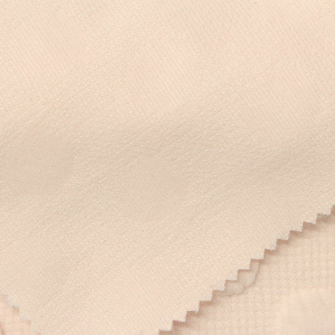 Pale Beige Polka-Dot Jacquard, Polyester