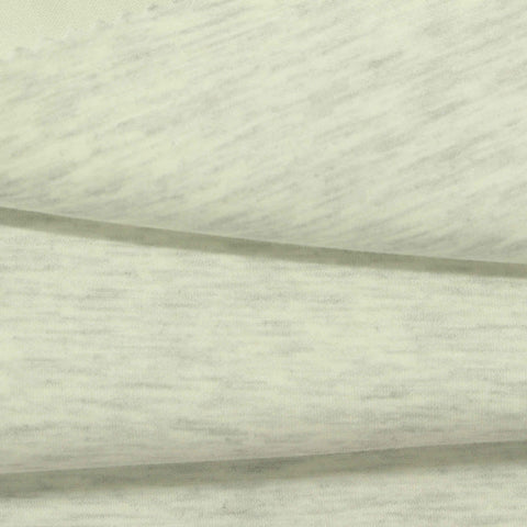 Light Grey Marl Scuba Knit, Viscose-Poly