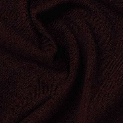 Cotton Polyester Jersey Knit Fabric, 175 gsm, 160 cm — Brown