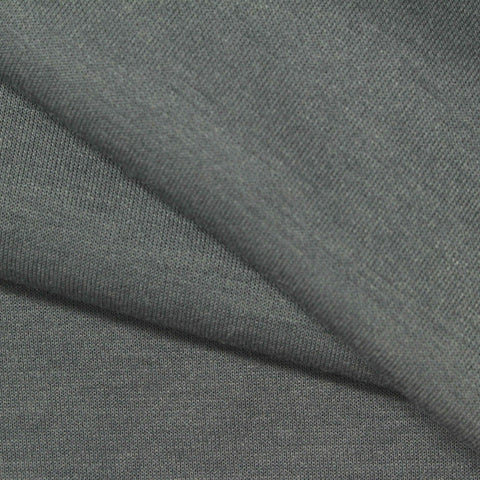 Polyester Stretch Scuba Knit Fabric, 270 gsm, 175 cm — Grey