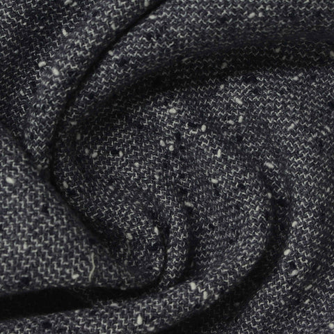 Dark Grey Marl Bouclé, Poly-Wool