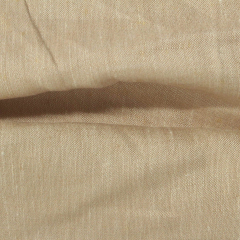 Linen Tencel Lyocell Woven Fabric, 118 gsm — Beige