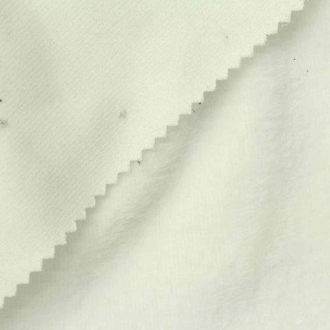 Polyester Stretch Velvet Fabric, 310 gsm, 170 cm — Beige