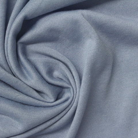 Polyester Viscose Jersey Knit Fabric, 150 gsm, 168 cm — Blue