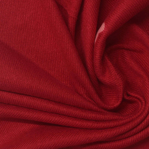 White Heart Jersey Knit, Polyester