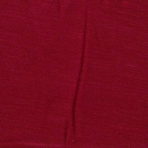 Deep Red Jersey Knit, Viscose