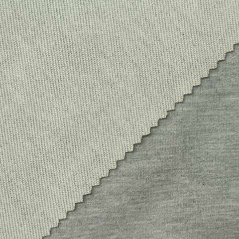 Heather Grey Marl French Terry, Poly-Modal