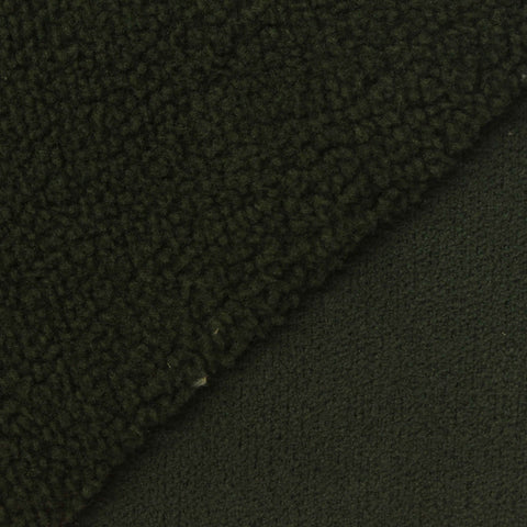 Dark Olive Fleece, Polyester