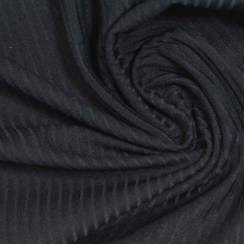 Nylon Stretch Warp Knit Fabric, 220 gsm, 135 cm — Navy