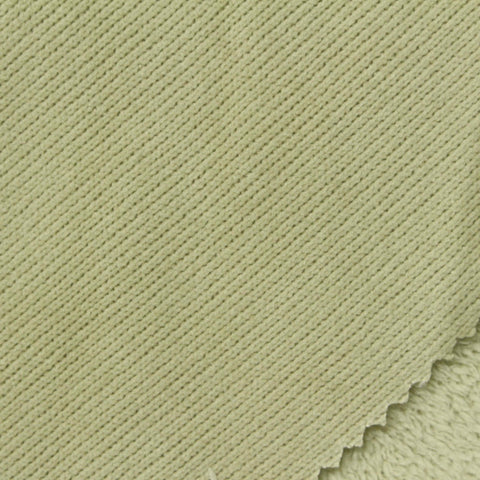 100% Polyester Chenille Fabric, 450 gsm, 155 cm — Green