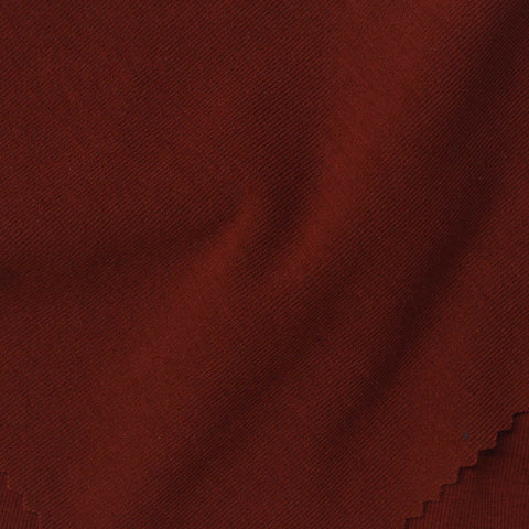 Deep Maroon Rib Knit, Poly-Viscose