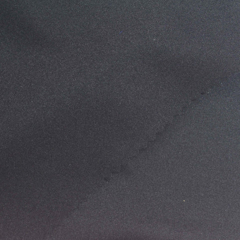 Black Interlock Knit, Nylon-Spandex