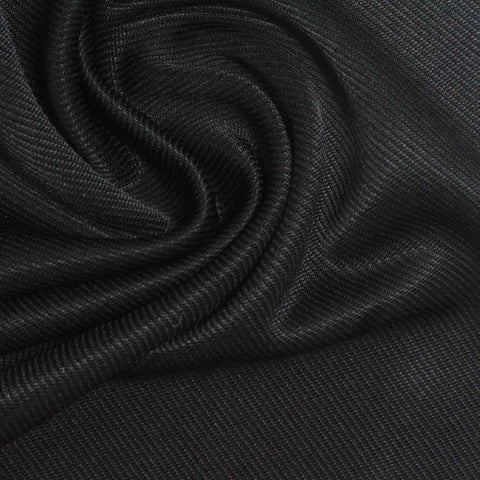 Black Twill, Acetate-Poly