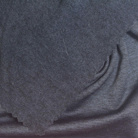 Dark Grey Marl Milk Silk Knit, Polyester