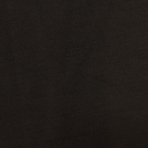 100% Polyester Interlock Knit Fabric, 378 gsm, 175 cm — Black