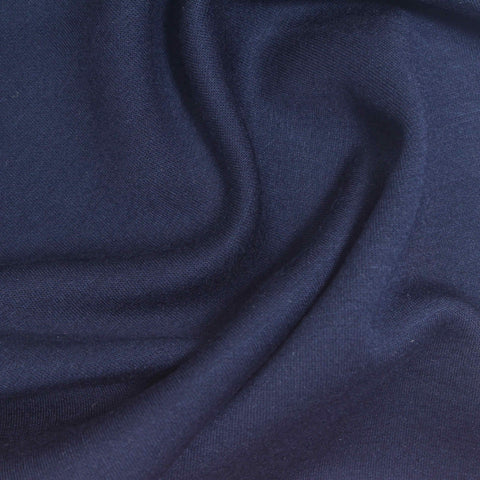 Navy Scuba Knit, Poly-Viscose