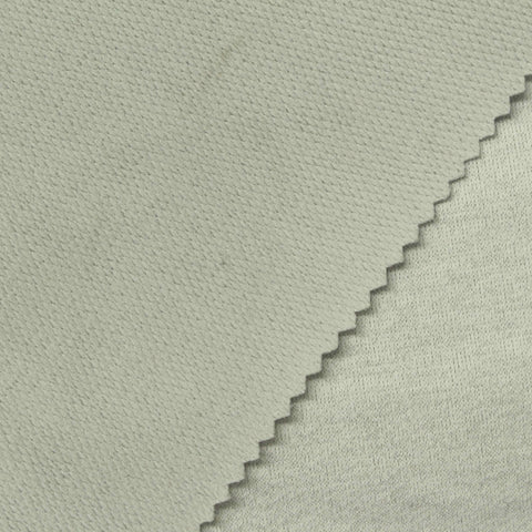 Light Grey Marl French Terry, Polyester, 279 gsm