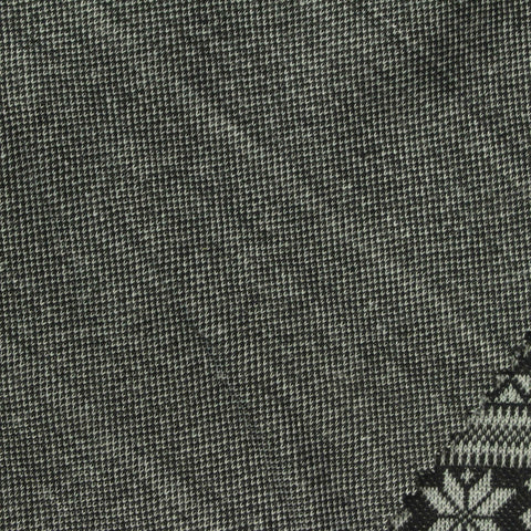 Black Geometric Jacquard, Polyester, 250 gsm