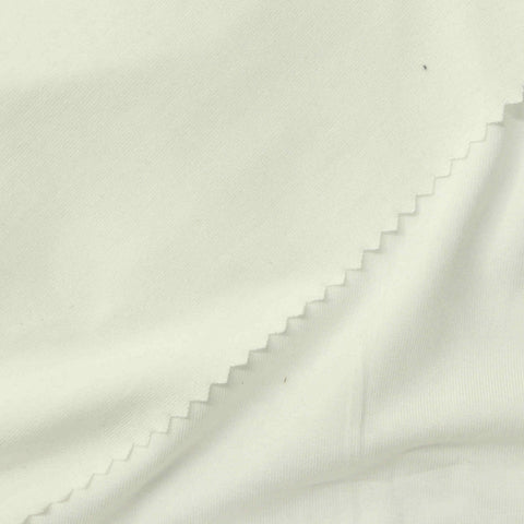 Off-White Jersey Knit, Viscose