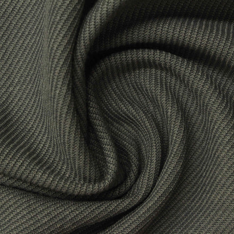 Dark Grey Geometric Jacquard, Viscose-Nylon