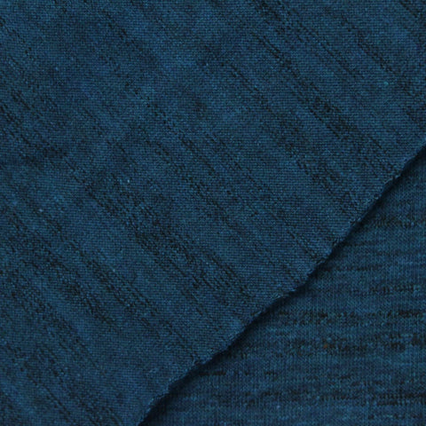 Blue Marl Knit, 145 gsm