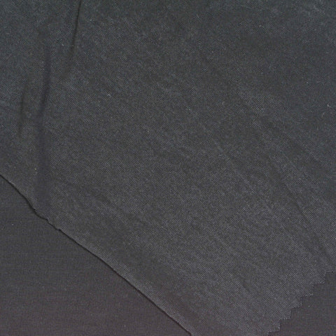 Viscose Stretch Jersey Knit Fabric, 150 gsm, 155 cm — Grey