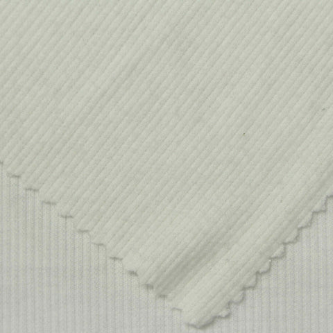 Off-White Rib Knit, Polyester