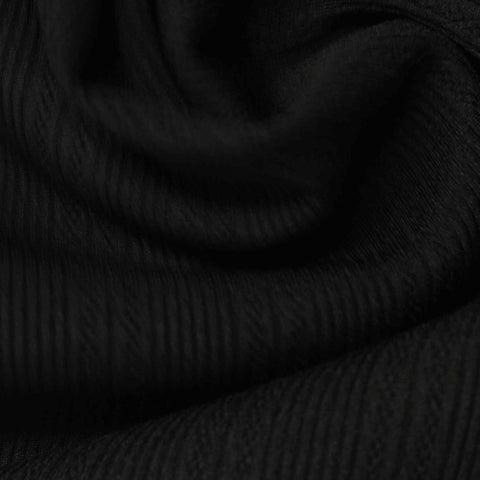 Black Diamond Rib Knit