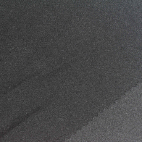 Polyester Stretch Milk Silk Knit Fabric, 165 gsm, 170 cm — Grey