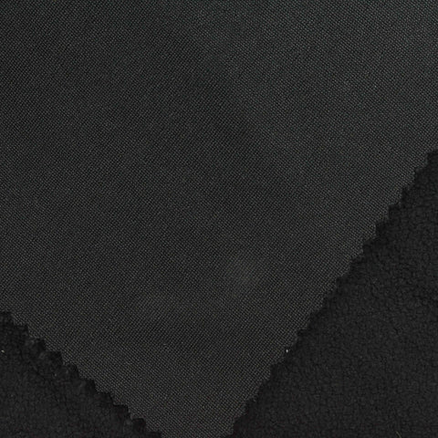Polyester Stretch Knit Fabric, 240 gsm, 190 cm — Black, ref EF-259127