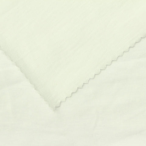 Off-White Jersey Knit, Cotton