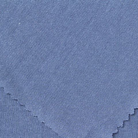 Viscose Stretch Jersey Knit Fabric, 260 gsm, 150 cm — Blue