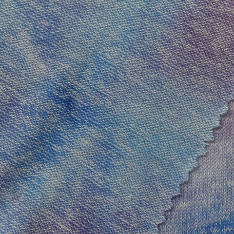 Polyester Viscose Stretch Chunky Knit Fabric, 235 gsm, 160 cm — Multi
