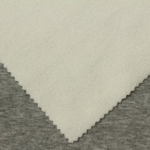 Grey Marl Fleece, Poly-Cotton