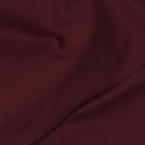 Polyester Stretch Sateen Fabric, 200 gsm, 155 cm — Red
