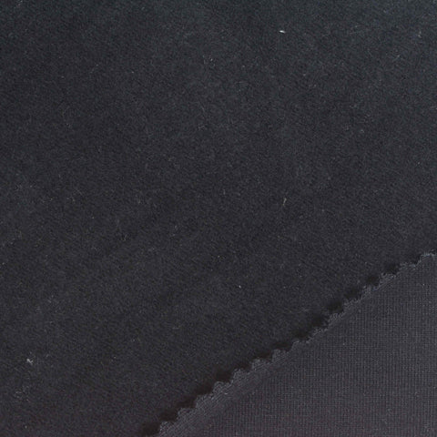 Black French Terry, Cotton