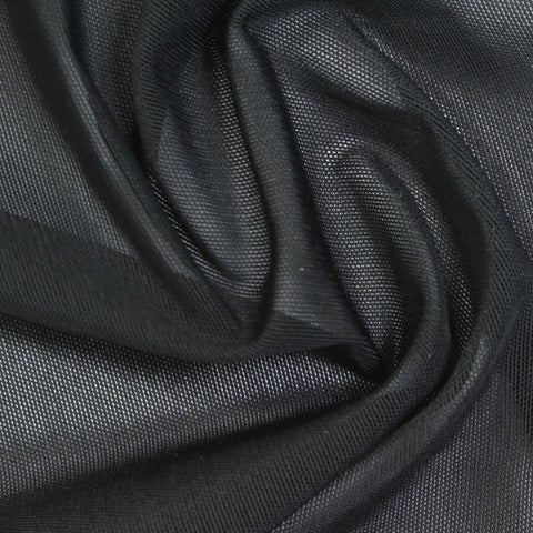 Dark Grey Marl Mesh, Nylon-Spandex, 160 gsm