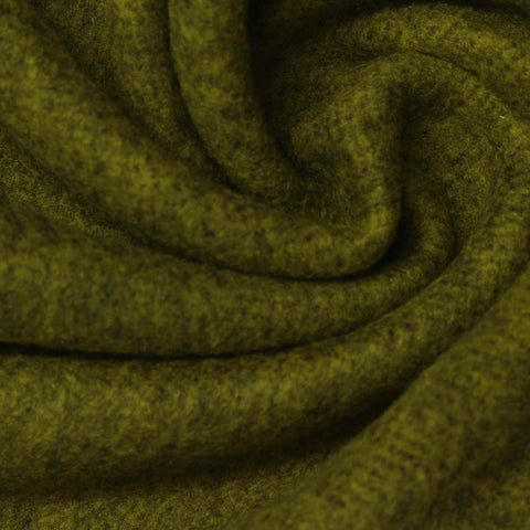 100% Polyester Interlock Knit Fabric, 290 gsm, 160 cm — Green