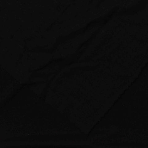 Viscose Stretch Jersey Knit Fabric, 150 gsm, 158 cm — Black
